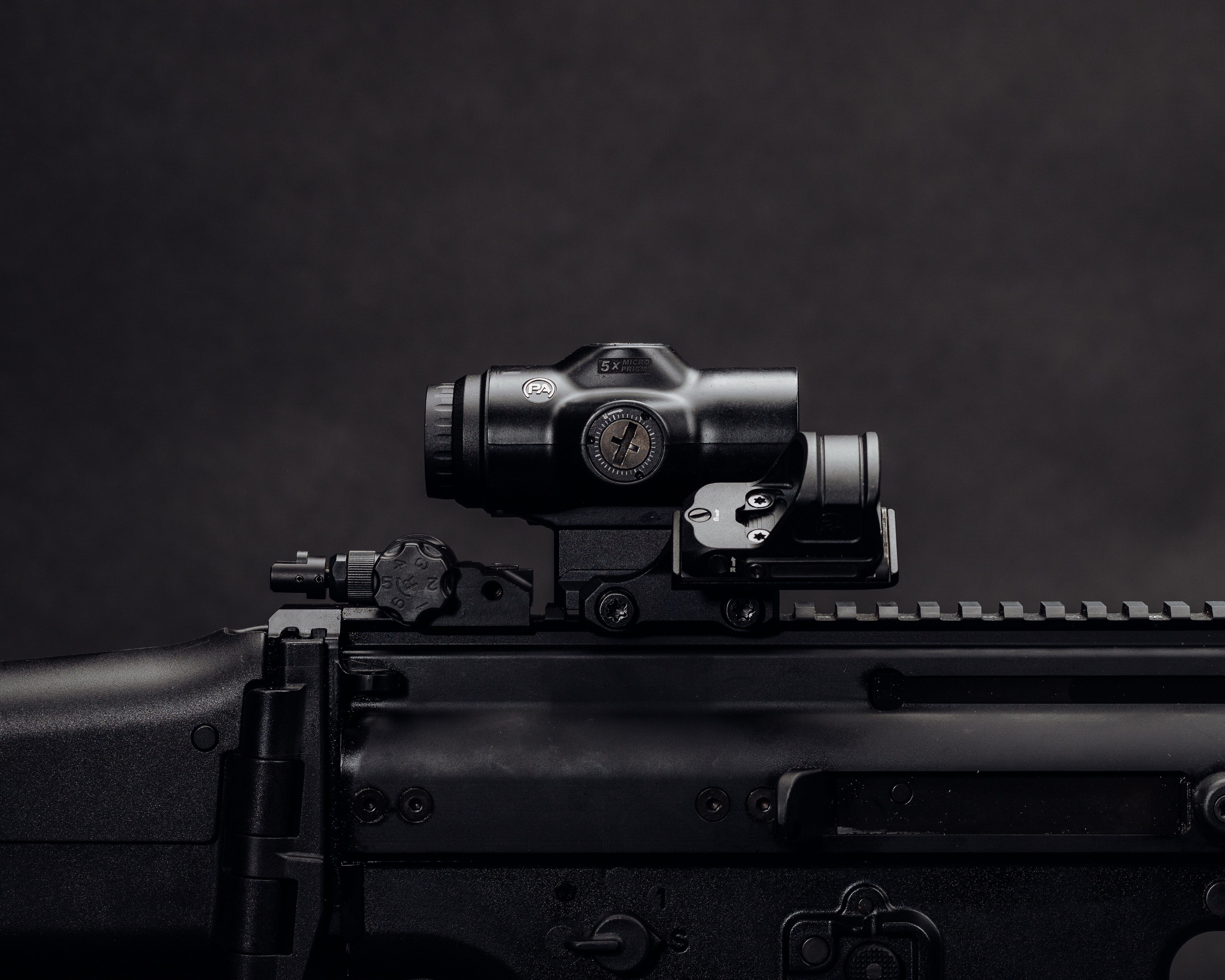 Primary Arms SLx 5X MicroPrism™ Scope - Red Illuminated ACSS